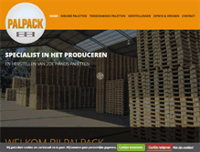 Tablet Screenshot of palpack.be